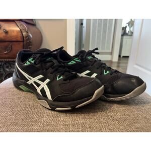 Asics Gel-Rocket 10 Shoes Mens Black New Leaf Size 10